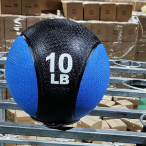 Rubber Medicine Ball 10lb