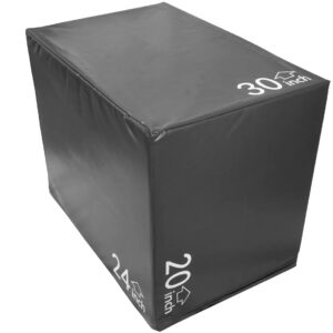 Foam PlyoBox 20"x24"x30", Black
